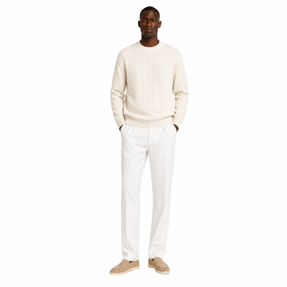 Relaxed Fit Knit Sweater