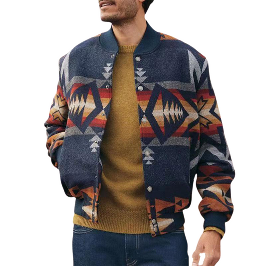 Geometric Pattern Jacket