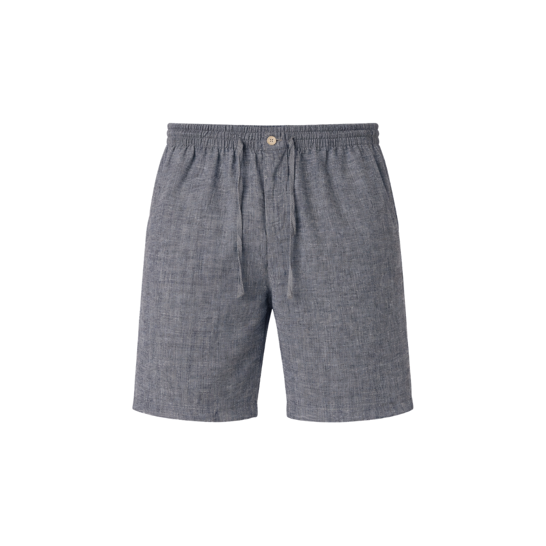 Linen Drawstring Shorts