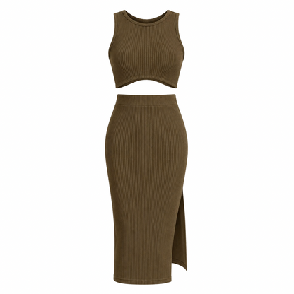 Knitted Two-Piece Set