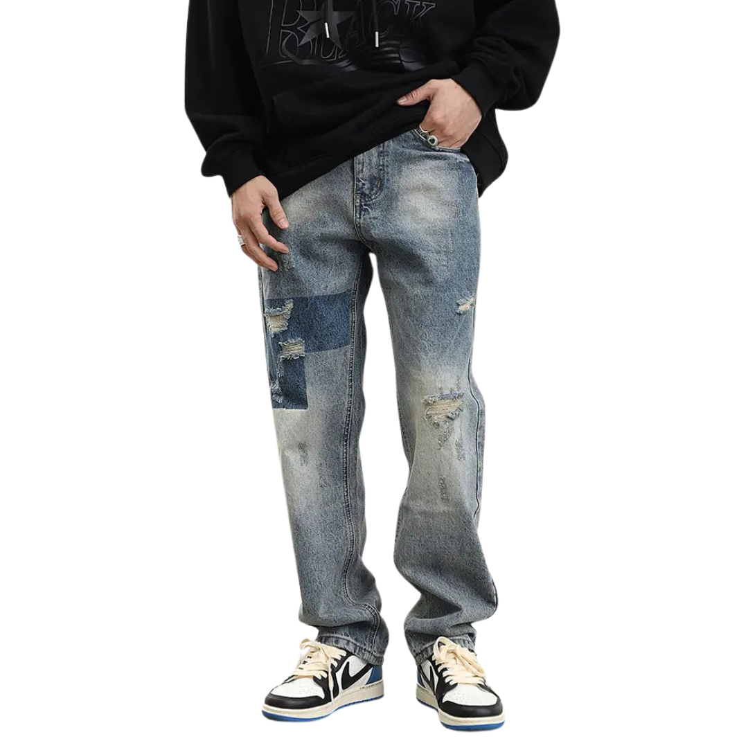 Ripped Loose Jeans