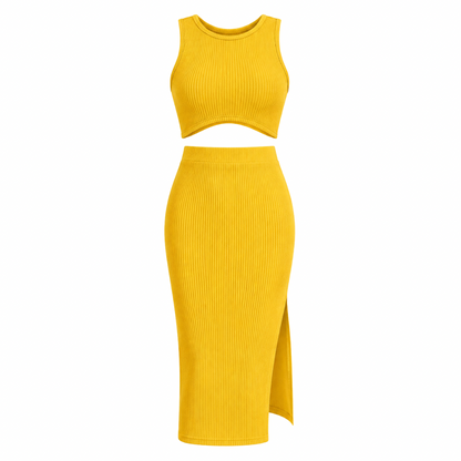 Knitted Two-Piece Set