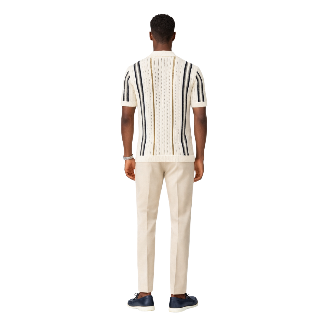 Knit Polo Shirt