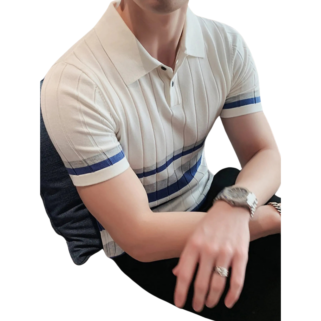 Striped Polo Shirt