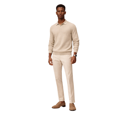 Knitted Polo Shirt