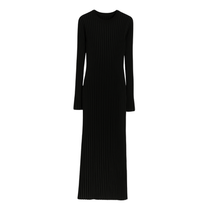 Ribbed Knit Maxi Dress