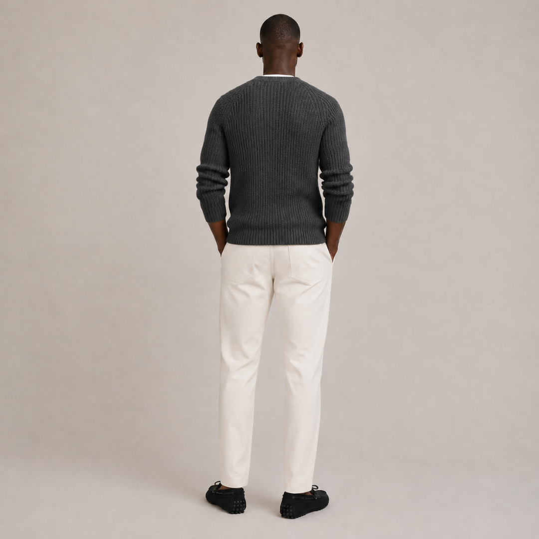 Buttoned Knit Cardigan