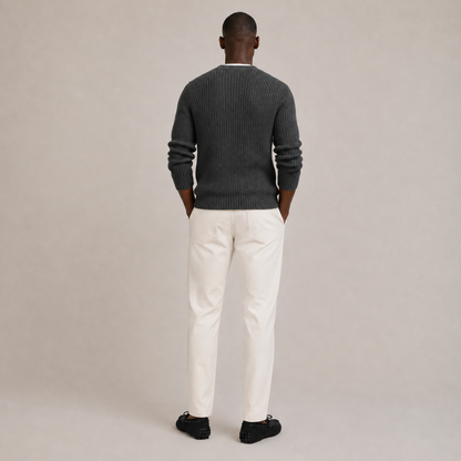 Buttoned Knit Cardigan