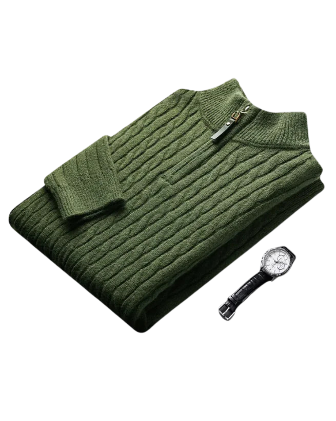 Relaxed Fit Knit Sweater Jacket