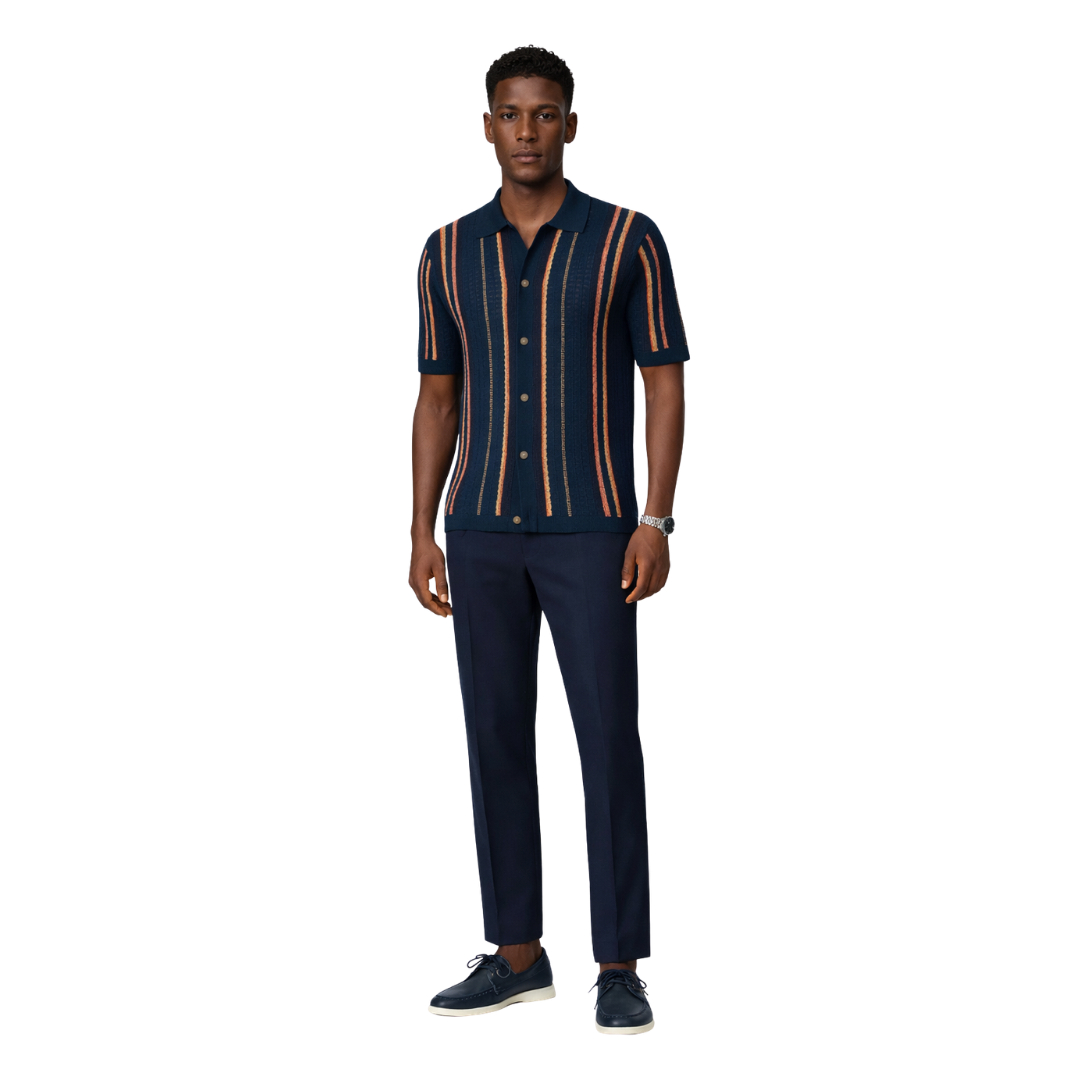 Knit Polo Shirt