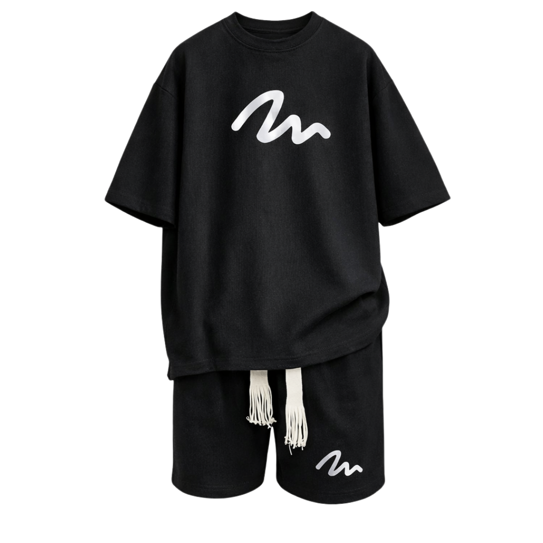 Relaxed two-piece set