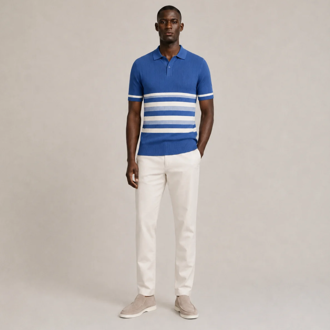 Striped Polo Shirt