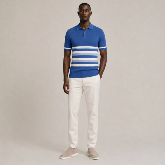 Striped Polo Shirt