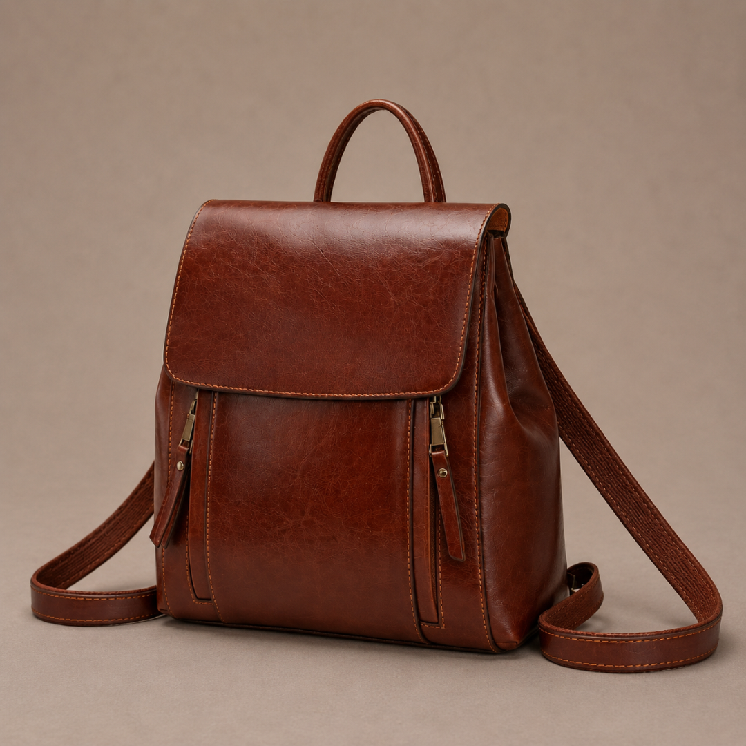 Leather Backpack
