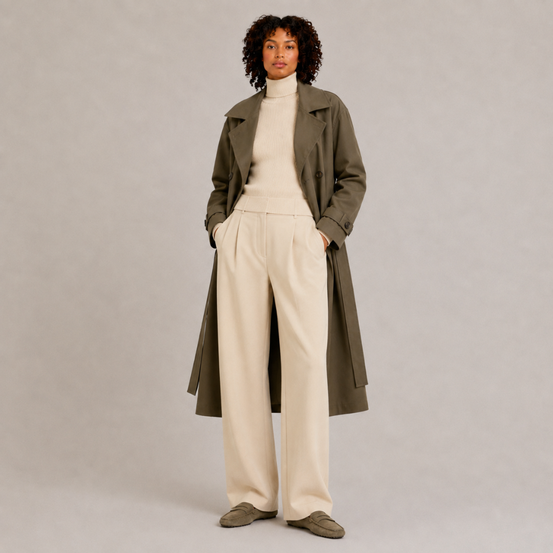 Belted Trench Coat