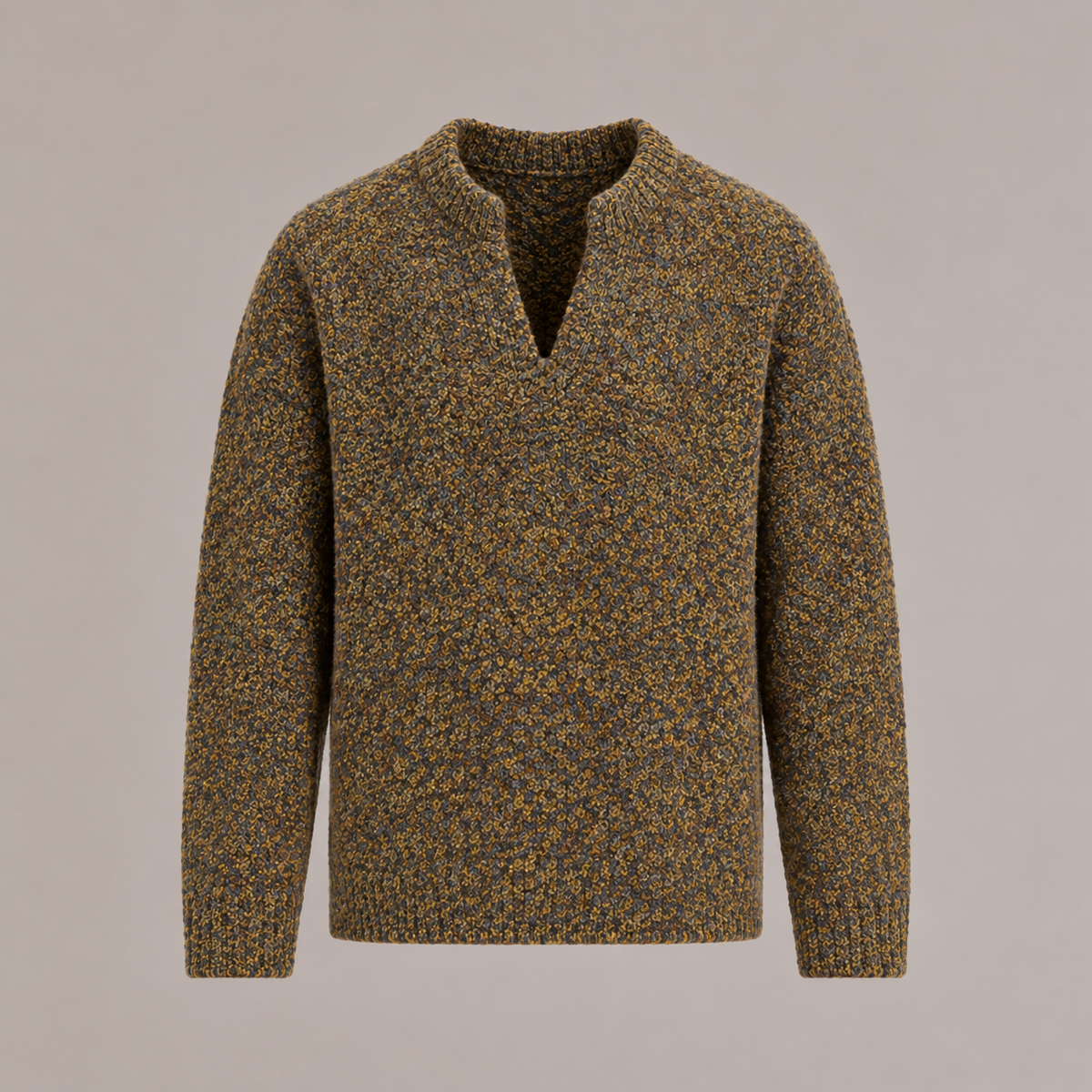 Mélange Knit Sweater