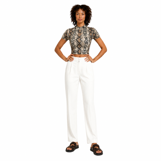 Snake Print T-Shirt