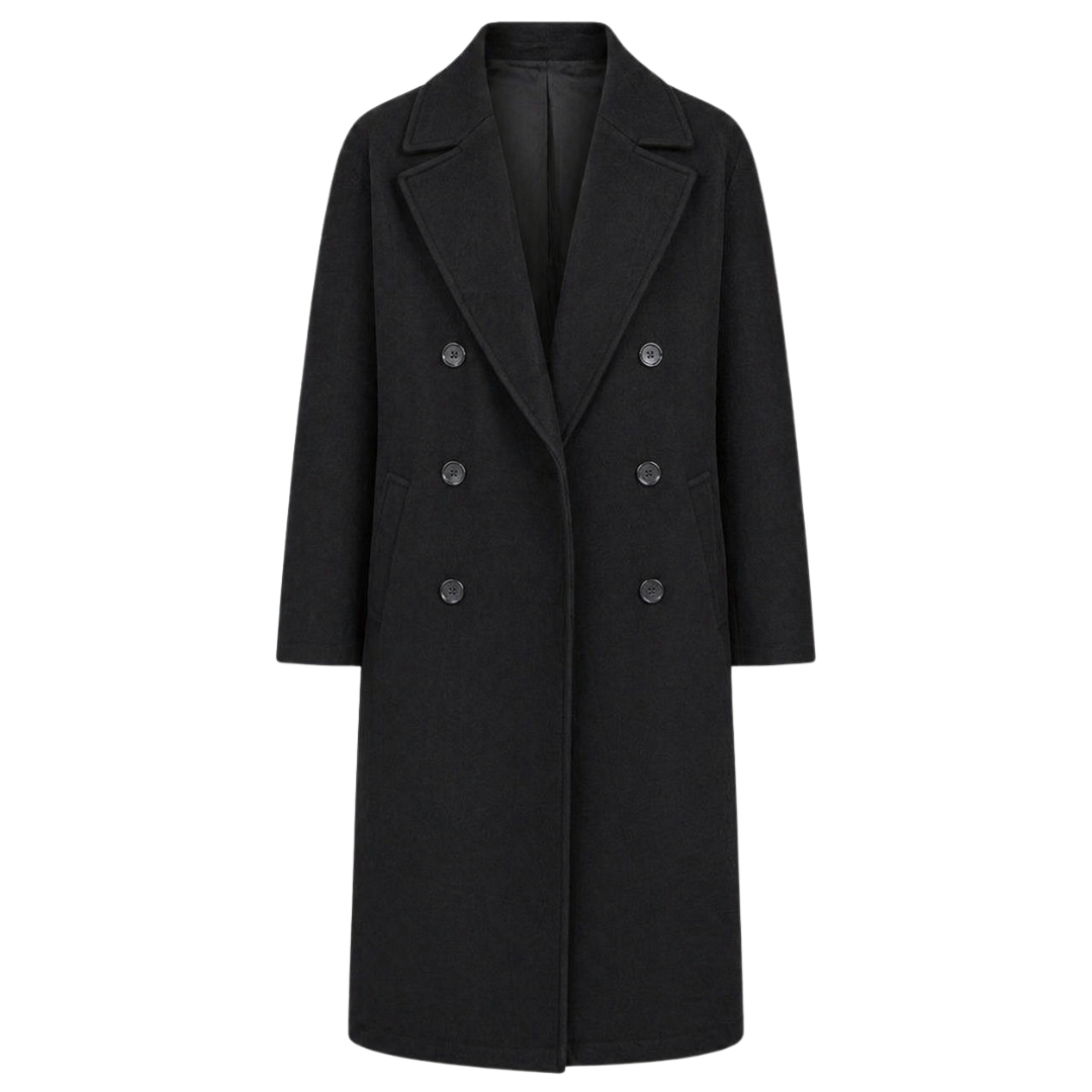 Mid Length Double-Breasted Coat