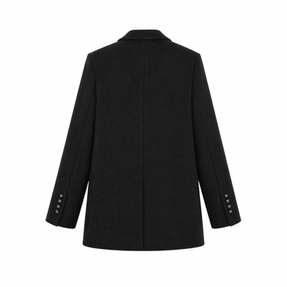Double-Breasted Wool Blazer