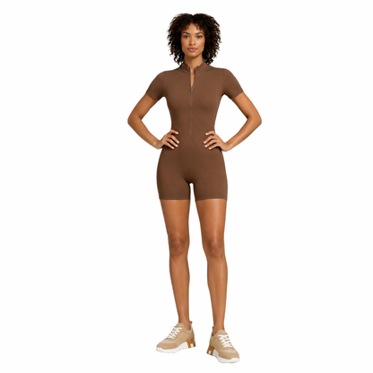 Activewear Zip Bodysuit