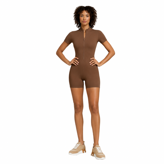 Activewear Zip Bodysuit