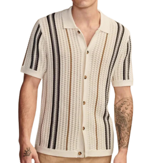 Knit Polo Shirt