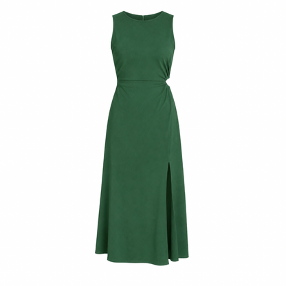 Midi Dress Front Slit