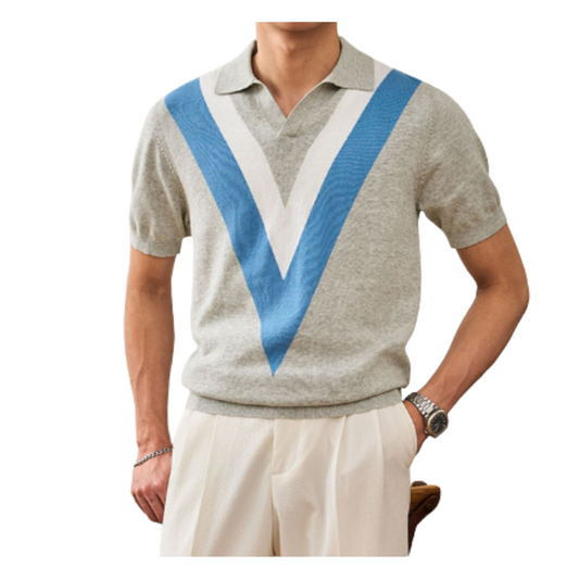 Vintage Striped Polo