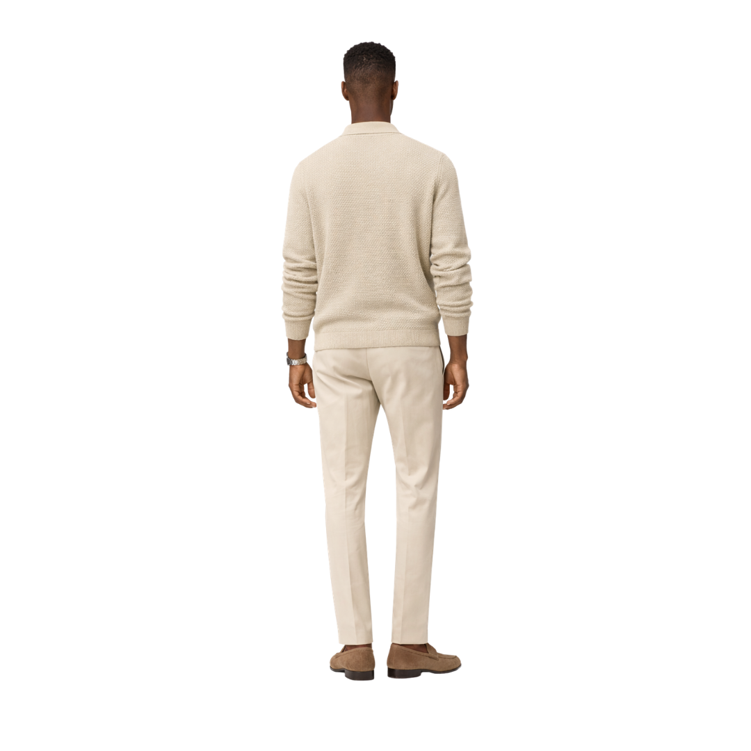 Knitted Polo Shirt