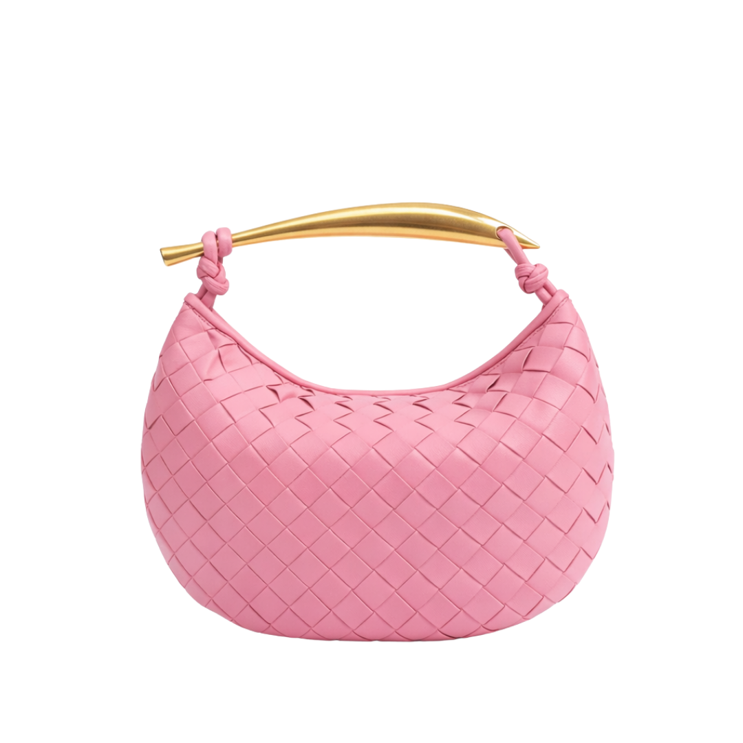 Woven Leather Handbag