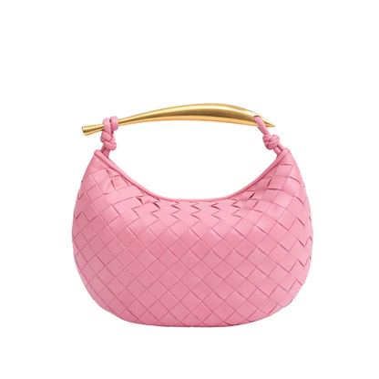 Woven Leather Handbag