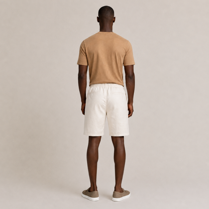Linen Drawstring Shorts