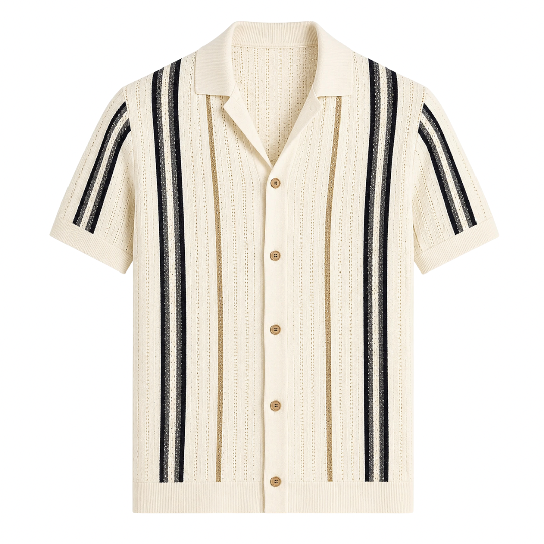 Knit Polo Shirt