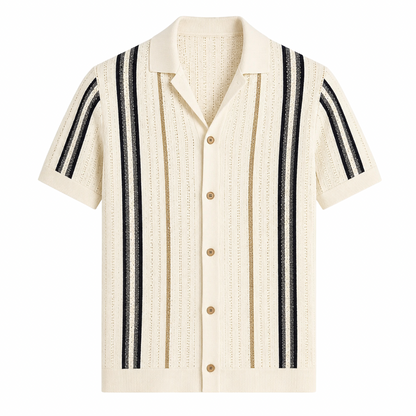 Knit Polo Shirt