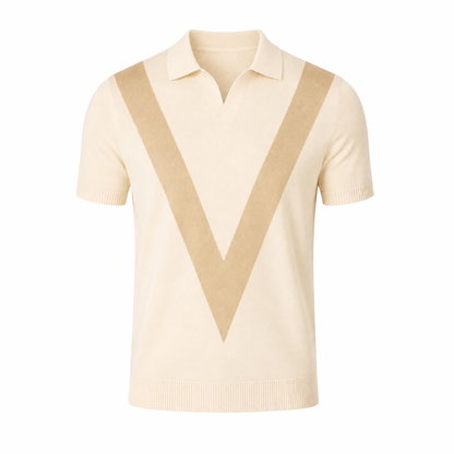 Retro Knit Polo