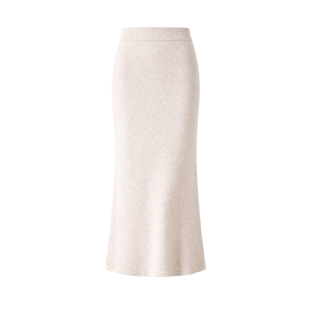 Wool Midi Skirt
