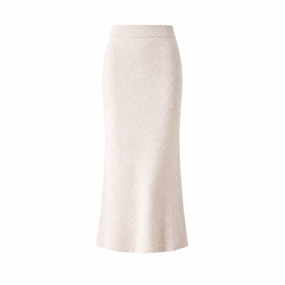 Wool Midi Skirt
