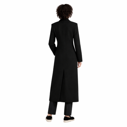 Double-Breasted Wool Coat