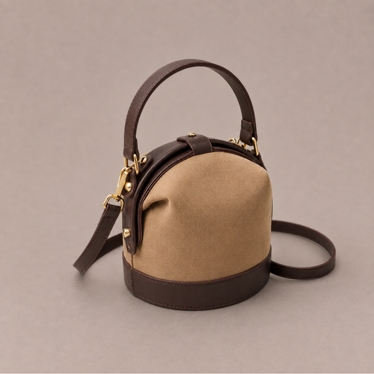 Crossbody Bucket Bag