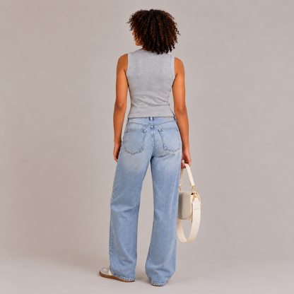 Buttoned Ribbed Vest