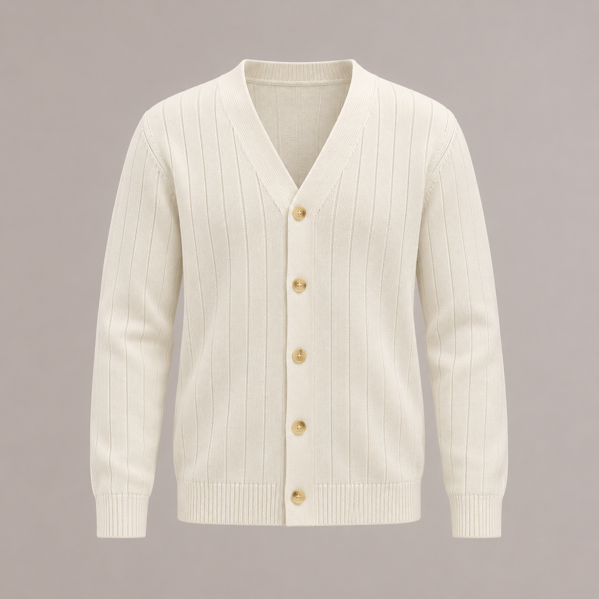 Ribbed Knit Cardigan