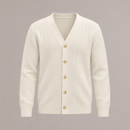 Ribbed Knit Cardigan