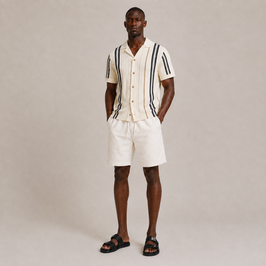 Knit Polo Shirt