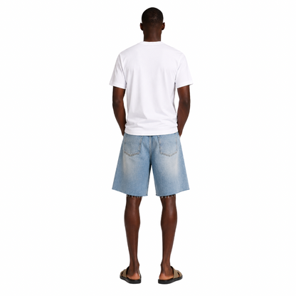 Loose Fit Denim Short