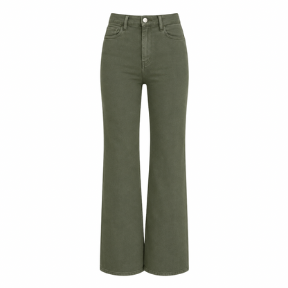 Stretch Flared Pants