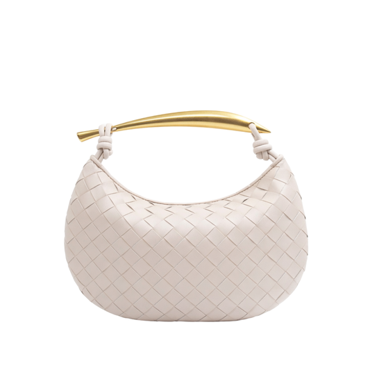 Woven Leather Handbag