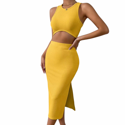 Knitted Two-Piece Set