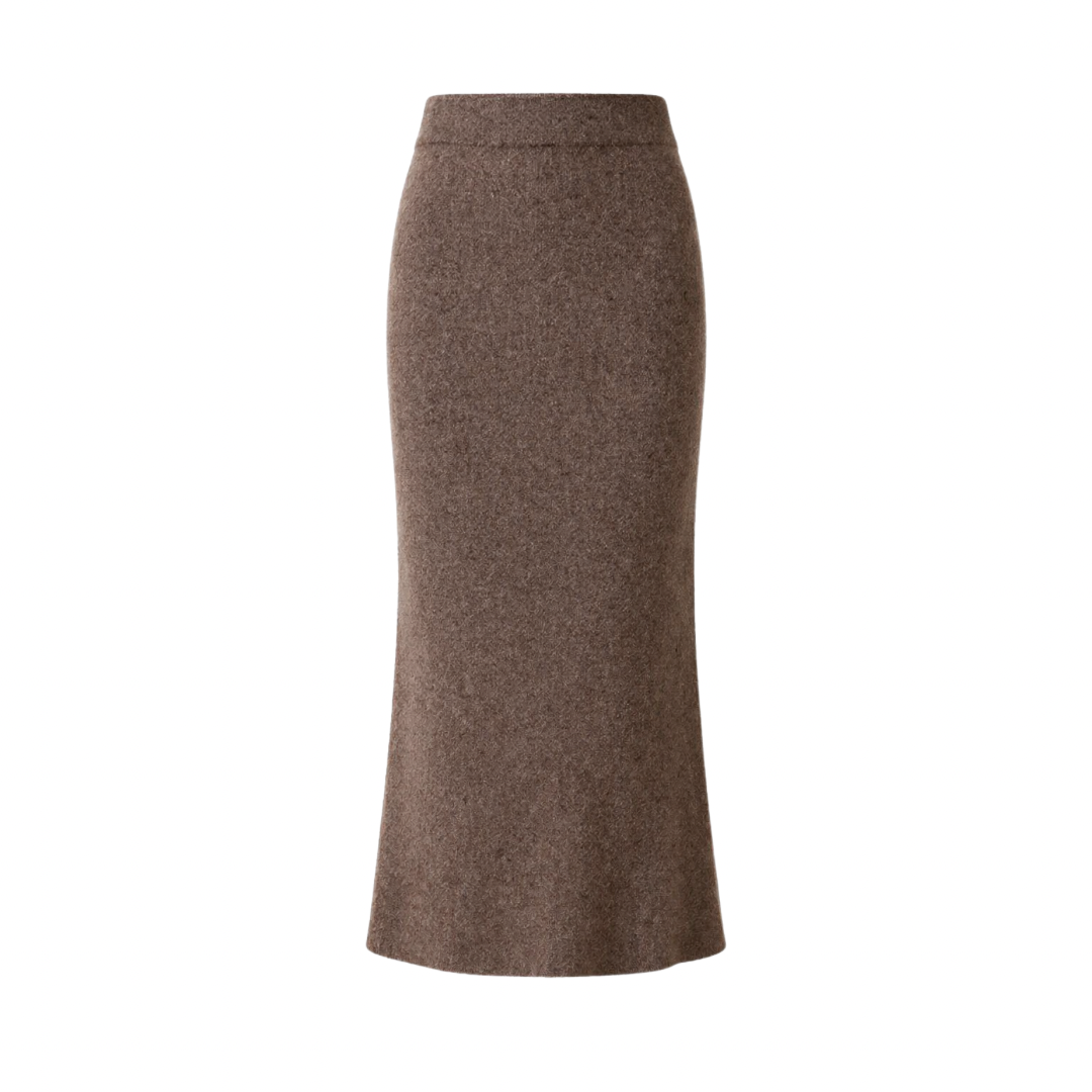 Wool Midi Skirt