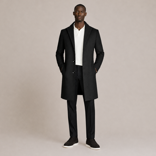 Tailored Wool Overcoat