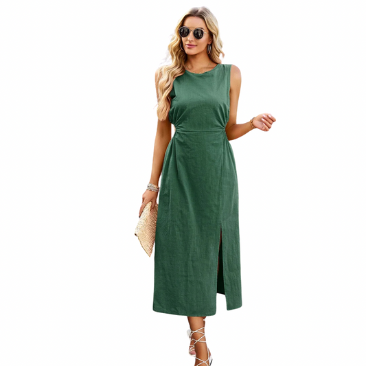 Sleeveless Midi Dress